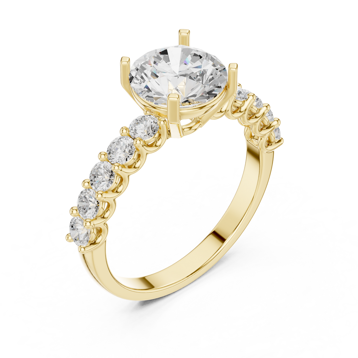 Sylvie VVS Lab-Grown Diamond Ring