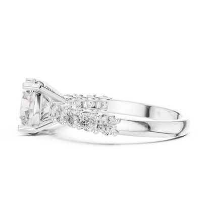 Sylvie VVS Lab-Grown Diamond Ring