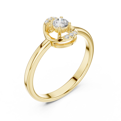 Avelina VVS Lab-Grown Diamond Ring