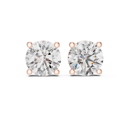 VVS Diamond Stud Earrings – The Élan
