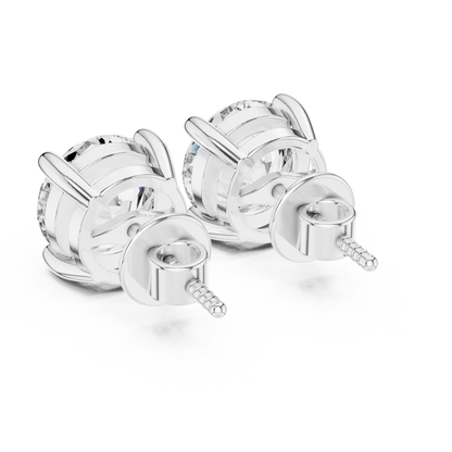 VVS Diamond Stud Earrings – The Élan