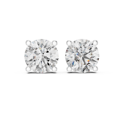 VVS Diamond Stud Earrings – The Élan