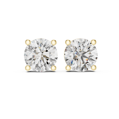 VVS Diamond Stud Earrings – The Élan