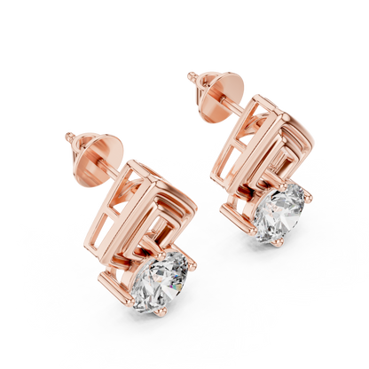 Elia VVS Diamond Earrings