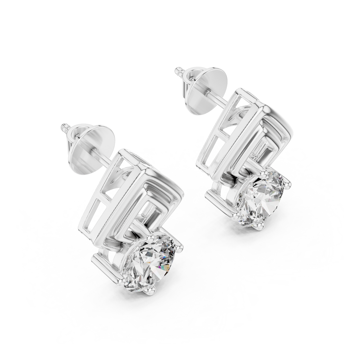 Elia VVS Diamond Earrings
