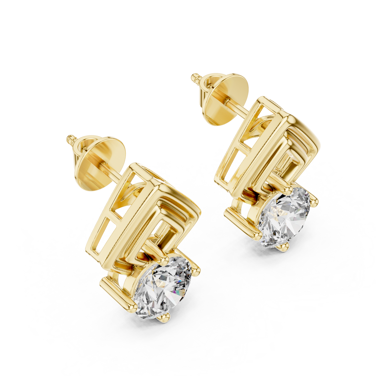 Elia VVS Diamond Earrings