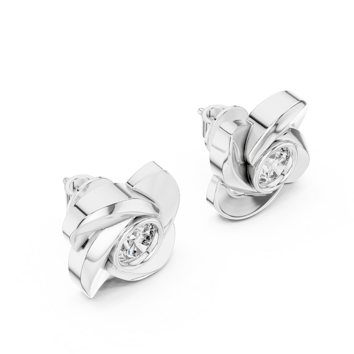Estelle VVS Diamond Earrings