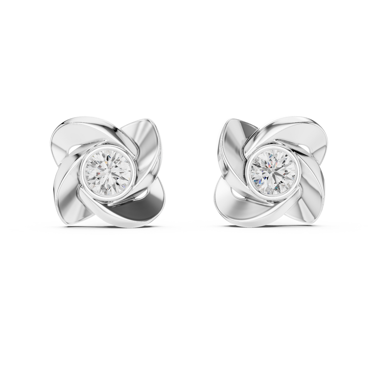 Estelle VVS Diamond Earrings