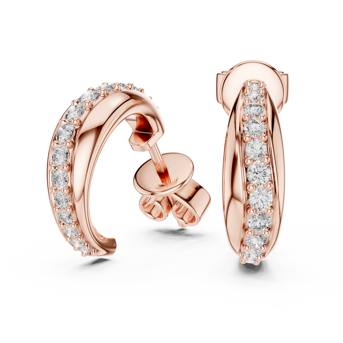 Luna VVS Diamond Earrings