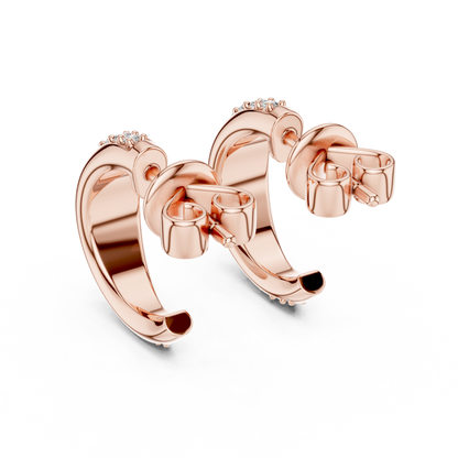 Luna VVS Diamond Earrings