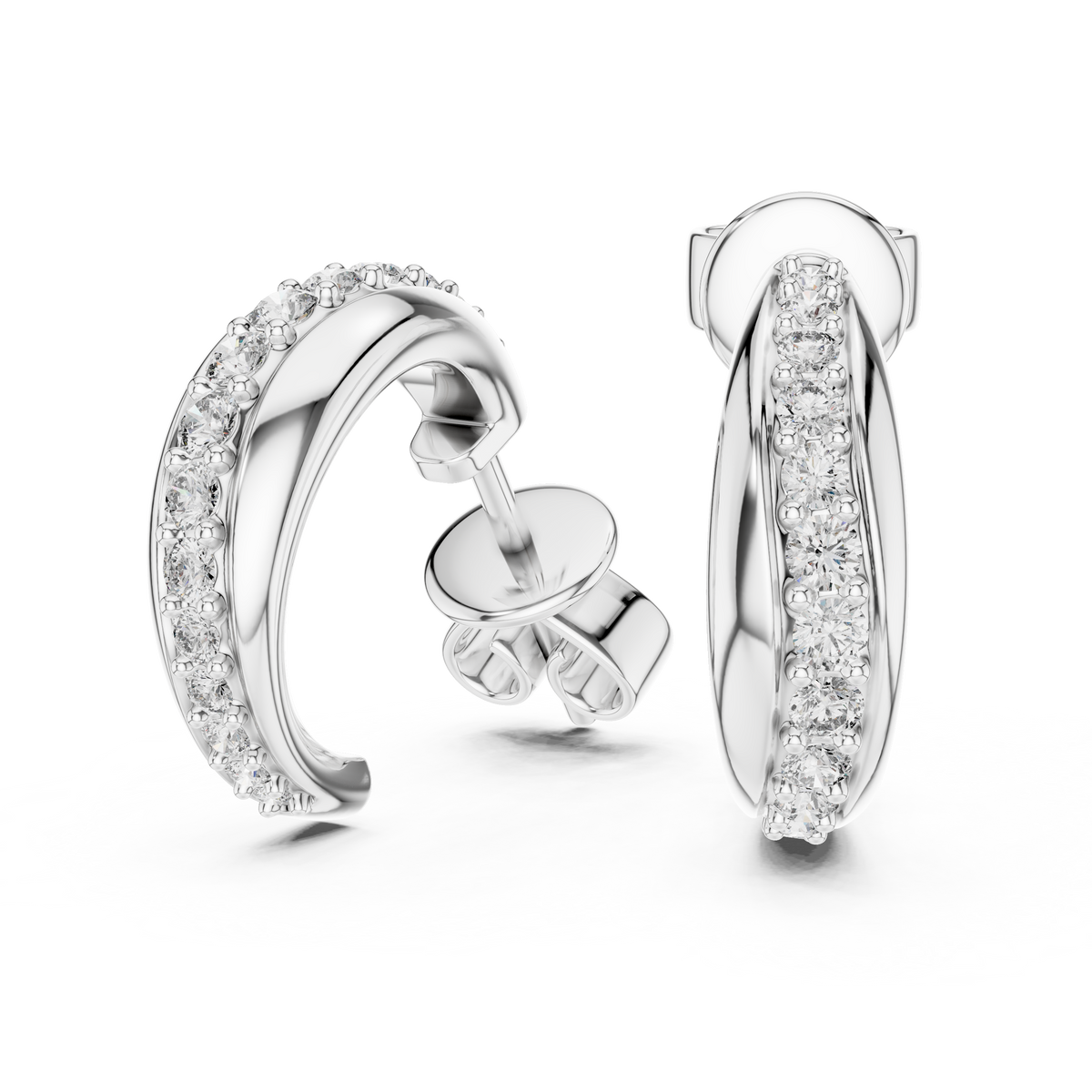Luna VVS Diamond Earrings