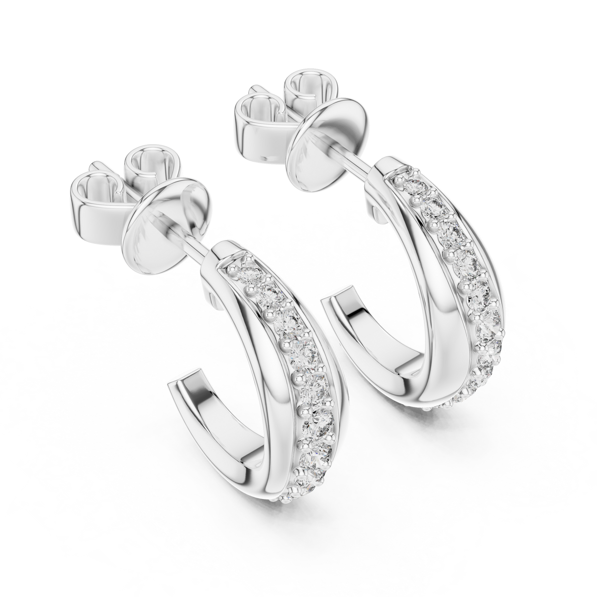 Luna VVS Diamond Earrings