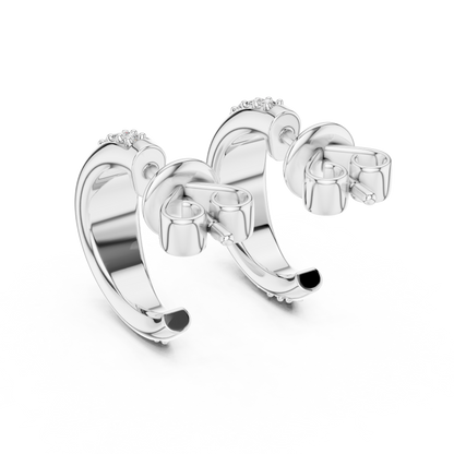 Luna VVS Diamond Earrings