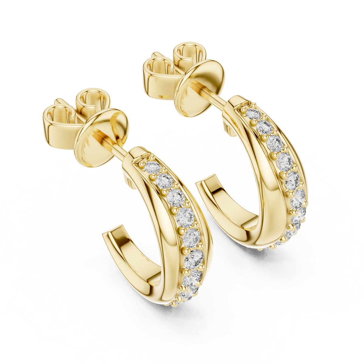Luna VVS Diamond Earrings