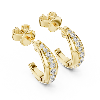 Luna VVS Diamond Earrings