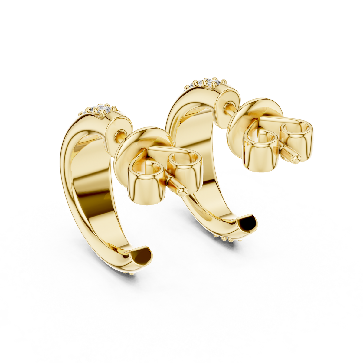 Luna VVS Diamond Earrings