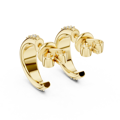 Luna VVS Diamond Earrings