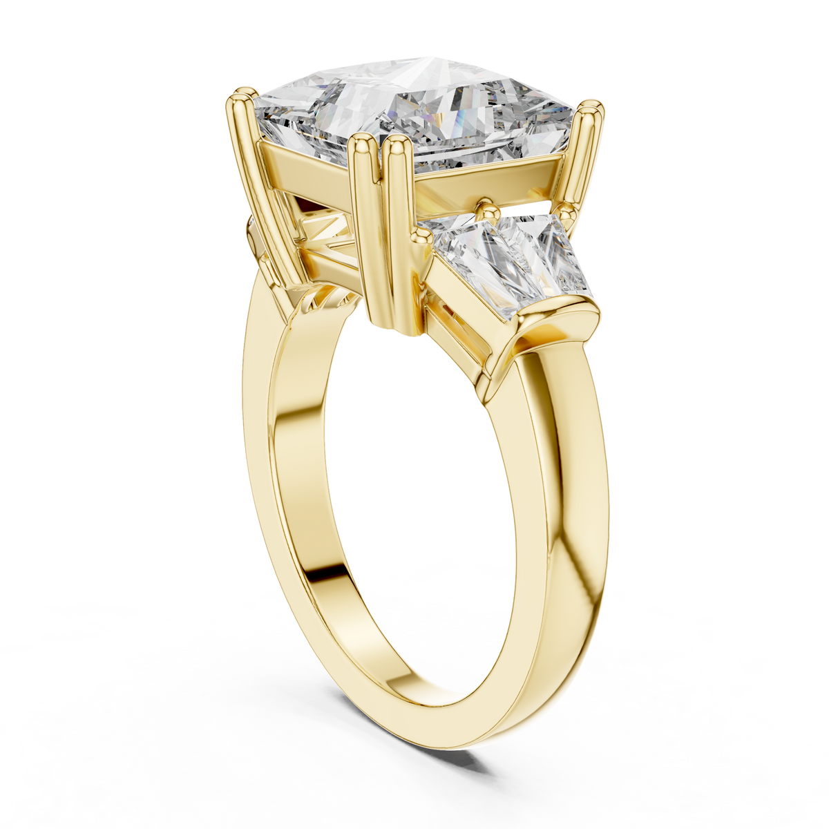 Pearl VVS Lab Grown Diamond Ring