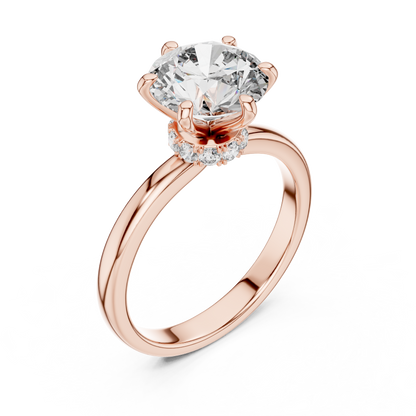 Divine VVS Lab Grown Diamond Ring