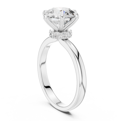 Divine VVS Lab Grown Diamond Ring