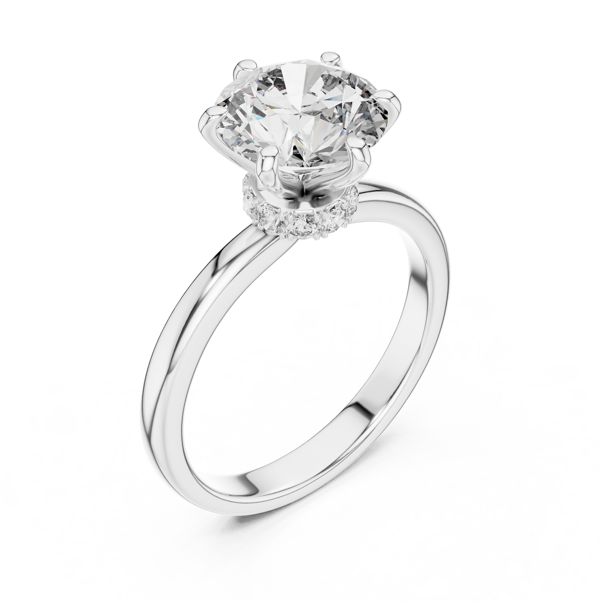 Divine VVS Lab Grown Diamond Ring