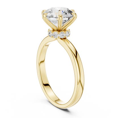Divine VVS Lab Grown Diamond Ring