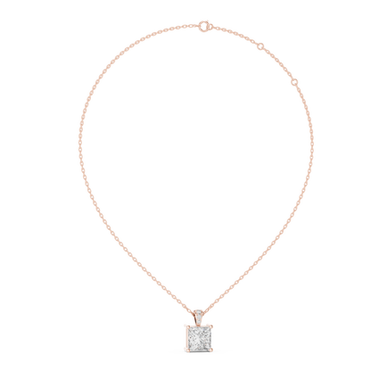 Avelia VVS Diamond Pendant &amp; Necklace
