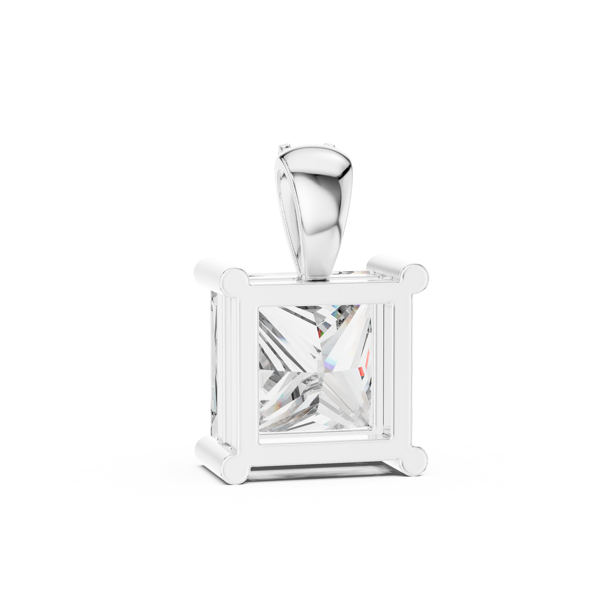 Avelia VVS Diamond Pendant &amp; Necklace