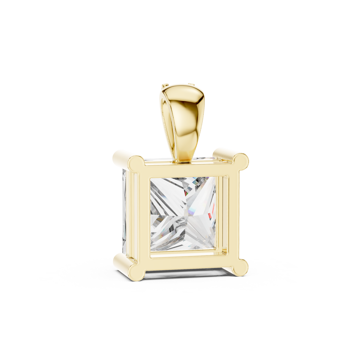 Avelia VVS Diamond Pendant &amp; Necklace