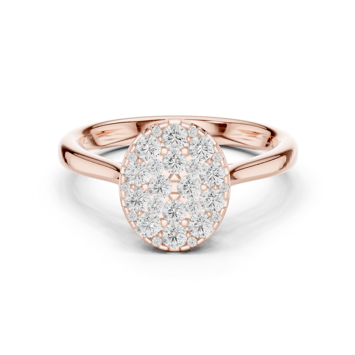 Camellia VVS Lab-Grown Diamond Ring