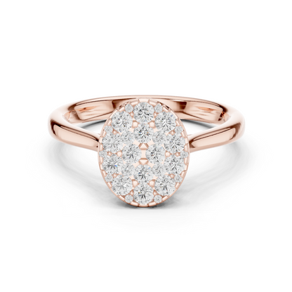 Camellia VVS Lab-Grown Diamond Ring