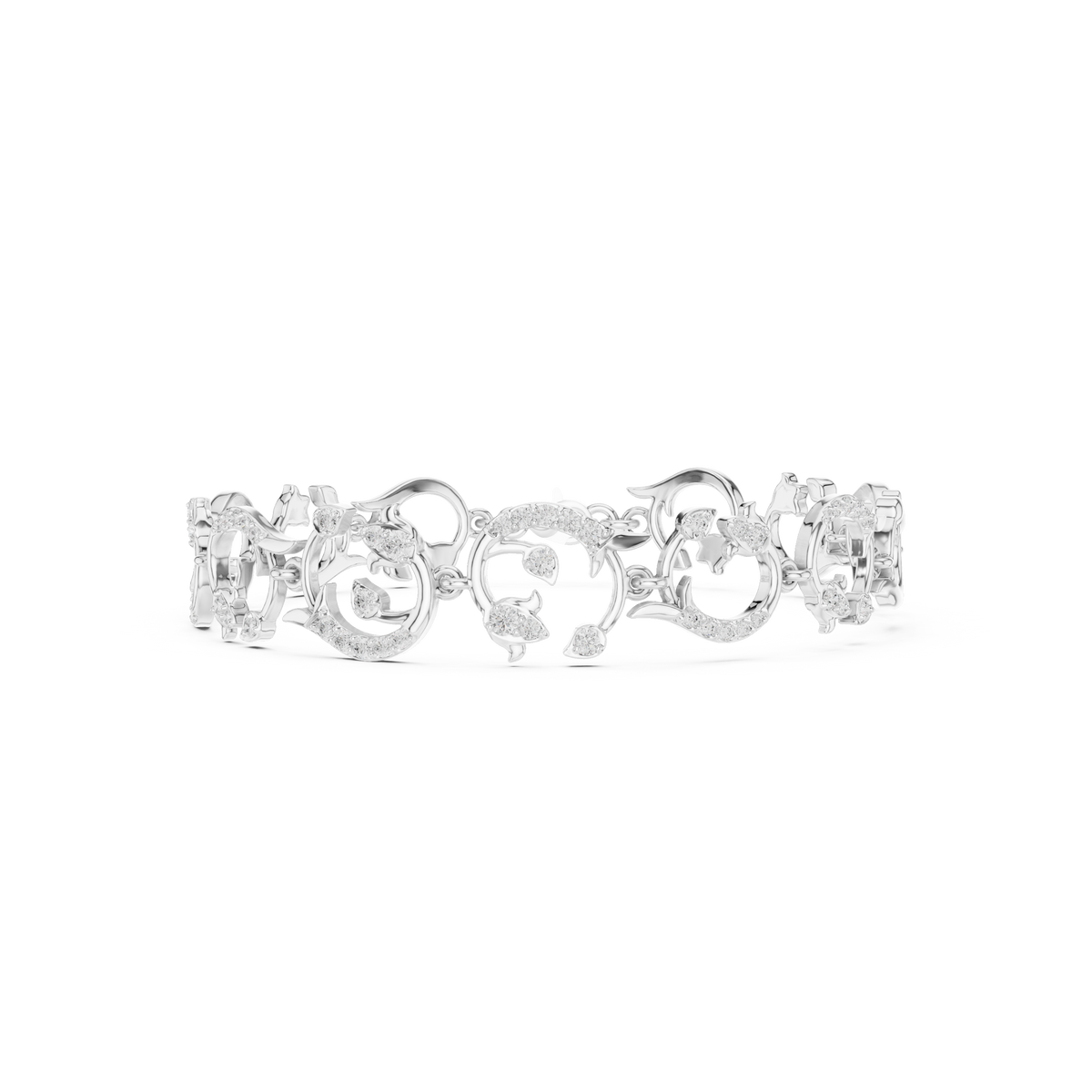 Elise VVS Diamond Bracelet
