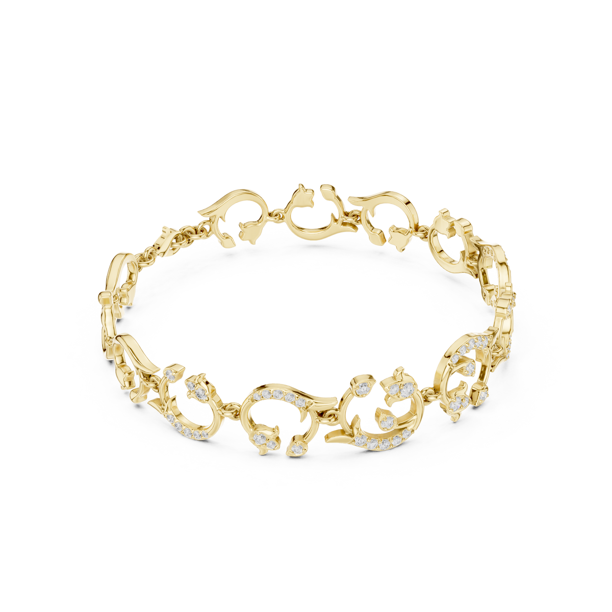Elise VVS Diamond Bracelet