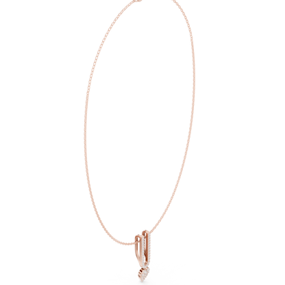 Opal VVS Lab Grown Diamond Necklace