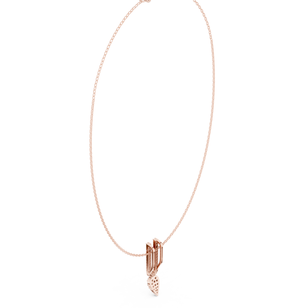 Opal VVS Lab Grown Diamond Necklace