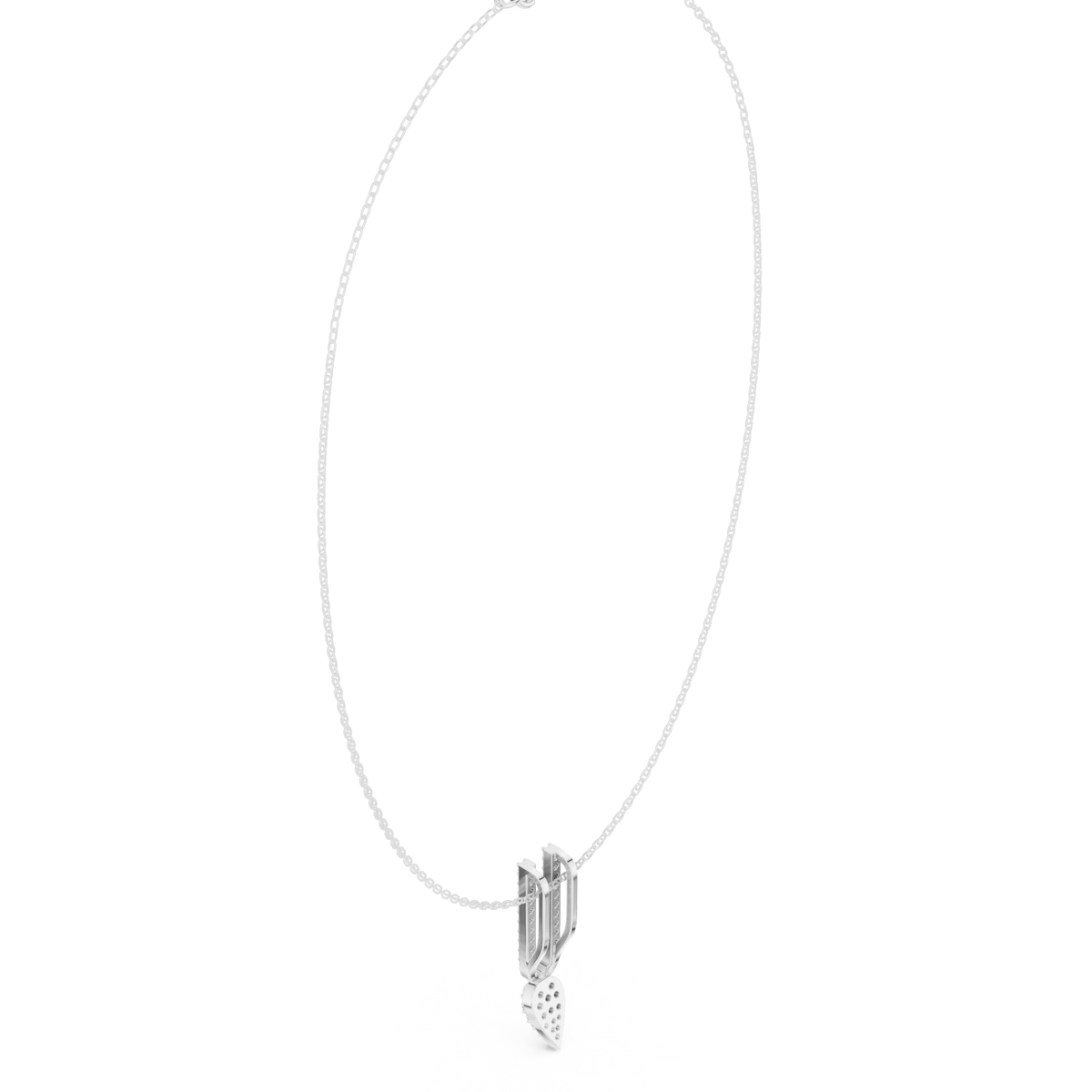 Opal VVS Lab Grown Diamond Necklace