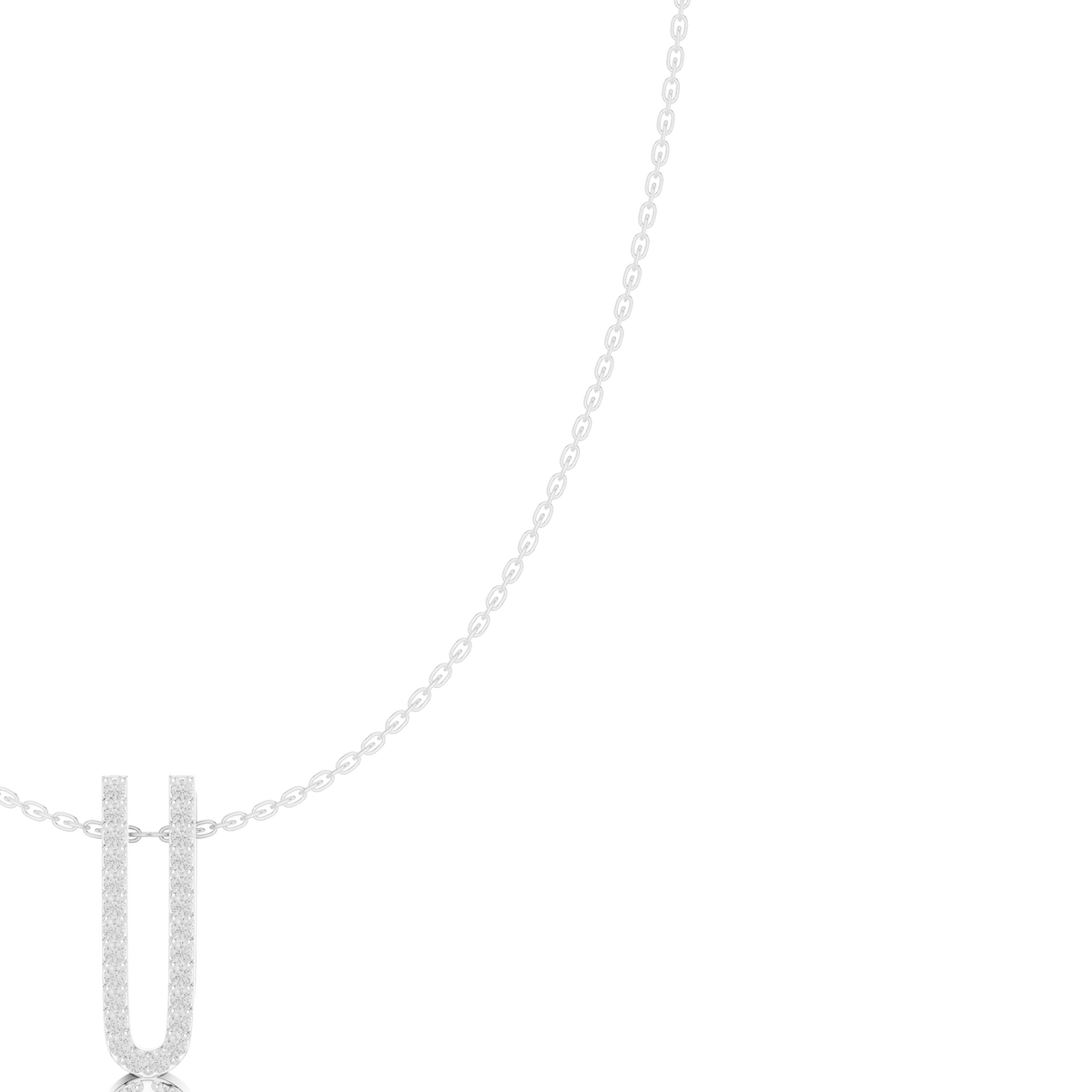 Opal VVS Lab Grown Diamond Necklace