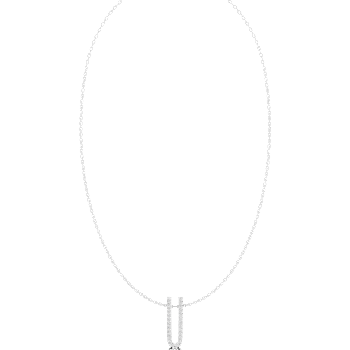 Opal VVS Lab Grown Diamond Necklace