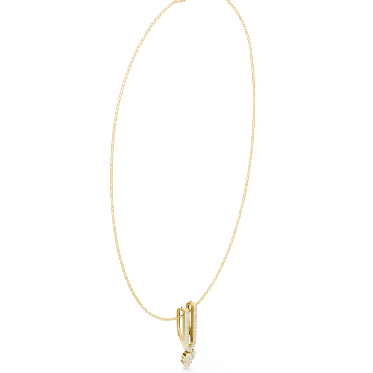 Opal VVS Lab Grown Diamond Necklace