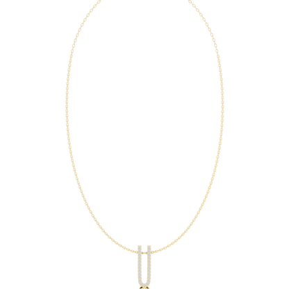 Opal VVS Lab Grown Diamond Necklace