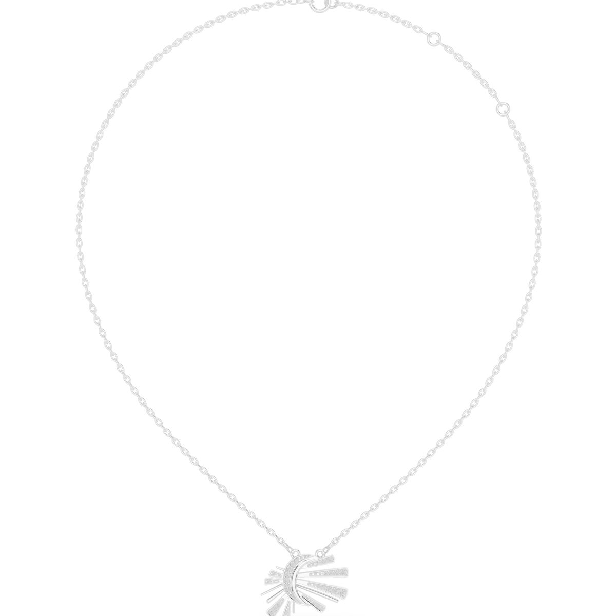 Medallion VVS Lab Grown Diamond Necklace