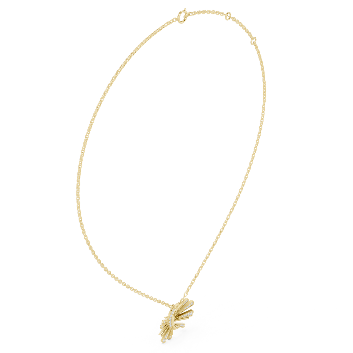 Medallion VVS Lab Grown Diamond Necklace