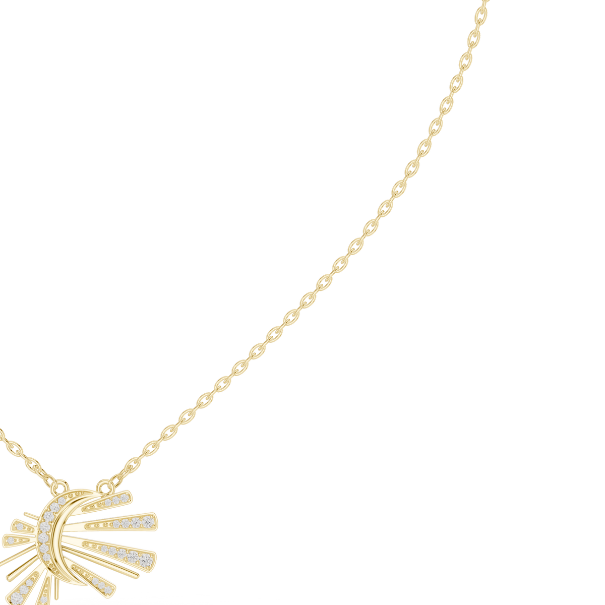 Medallion VVS Lab Grown Diamond Necklace