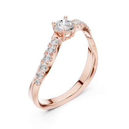 Mireille VVS Lab-Grown Diamond Ring
