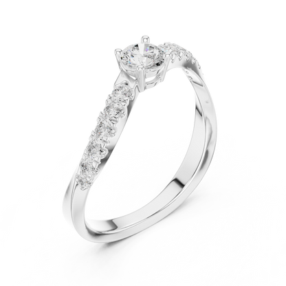 Mireille VVS Lab-Grown Diamond Ring