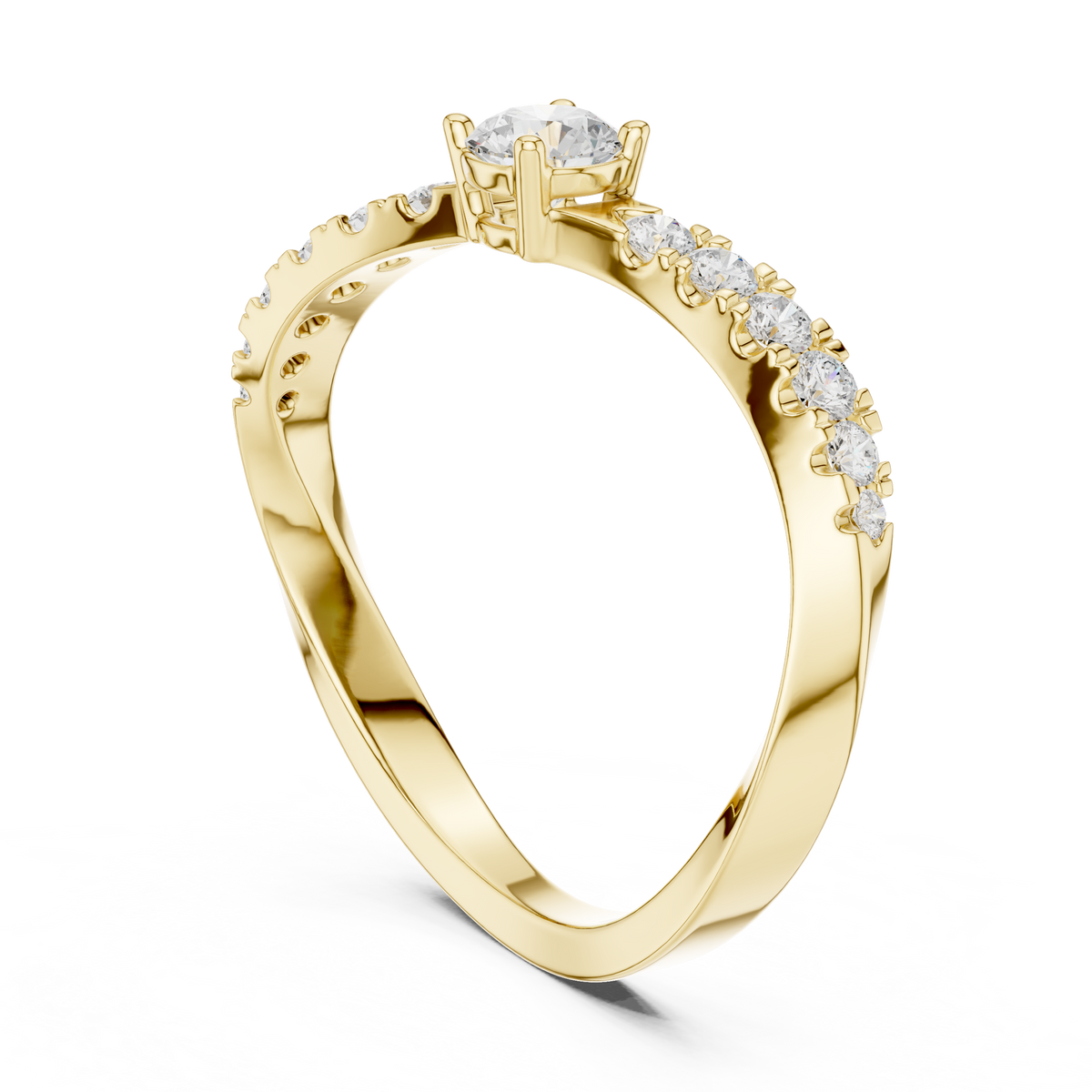 Mireille VVS Lab-Grown Diamond Ring