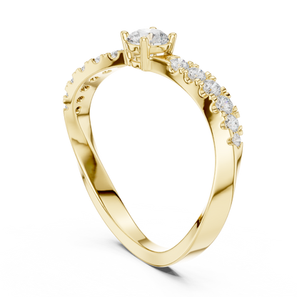 Mireille VVS Lab-Grown Diamond Ring