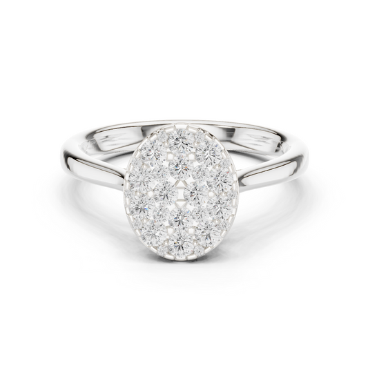 Camellia VVS Lab-Grown Diamond Ring