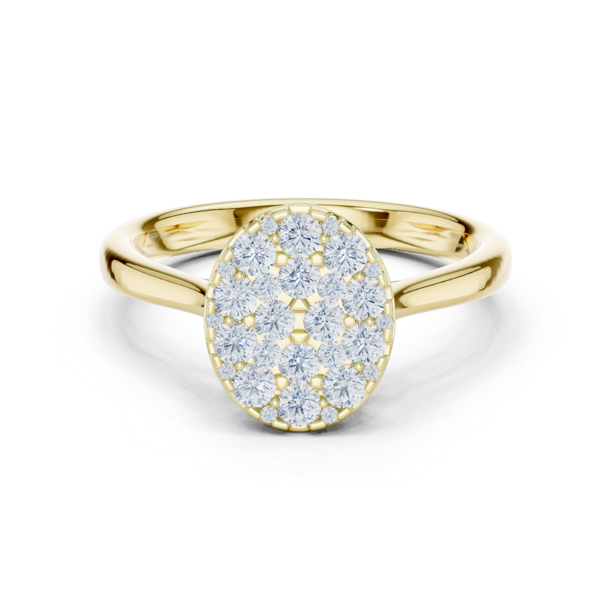 Camellia VVS Lab-Grown Diamond Ring