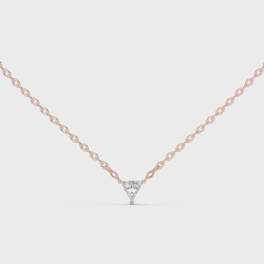 Lunelle VVS Diamond Pendant &amp; Necklace